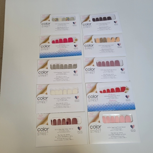 Color street NWT Bundle of #10. - Picture 2 of 4